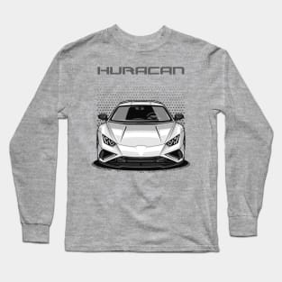 Huracan LP610-4 (Impact White) Long Sleeve T-Shirt